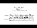 Beethoven: Zärtliche Liebe (Ich liebe dich), WoO 123 (with Score)
