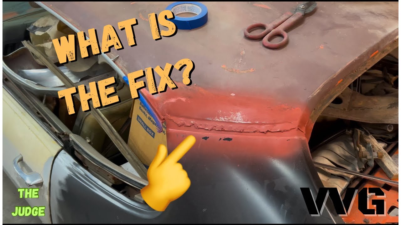 Leaving the lead out, replacing body seam without lead or body filler