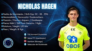 Nicholas Hagen #96 // Arquero - Goalkeeper // Hamkam & Seleccion Guatemala 2023 Content