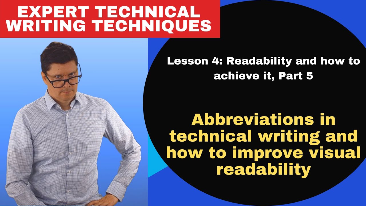Abbreviations in technical writing and how to improve visual ...