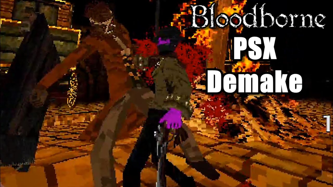 Demake de Bloodborne já está disponível no PC