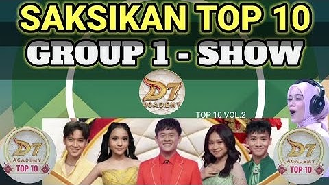 WATCH GROUP 1 SHOW TOP 10 PART 2 DANGDUT ACADEMY 7 | Who Will Pass?