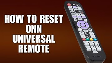 How To Reset ONN Universal Remote (Step-By-Step Guide)