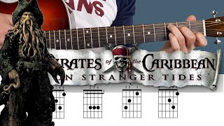 The Pirates of The Caribbean - Guitar Tutorial (CHORDS) screenshot 2