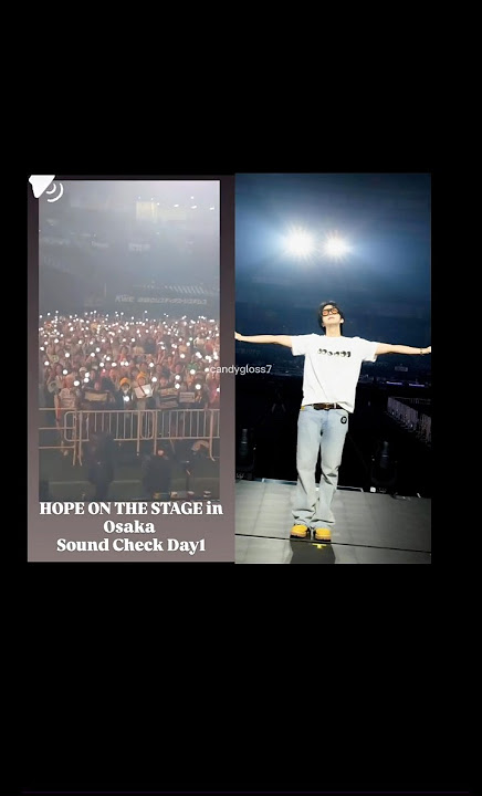 Osaka day 1 #jhope #bts #hobi #bangtan #btsshorts #hopeonthestage #japan #shorts #fyp #trending