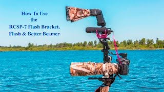 RCSP-7 Flash Bracket, Flash and Better Beamer
