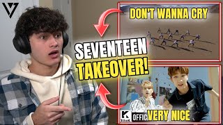 SEVENTEEN 'Don't Wanna Cry' & 'VERY NICE' M/V REACTION!