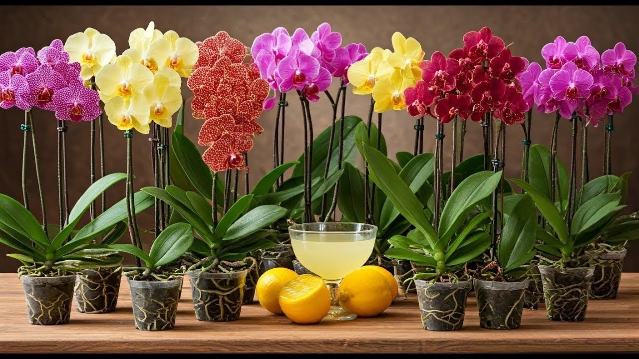 Забудьте об удобрениях! Лимонный сок — секрет здоровых корней и цветов орхидеи