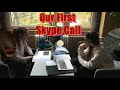 First skype call - Erasmus + SHARING4CARING