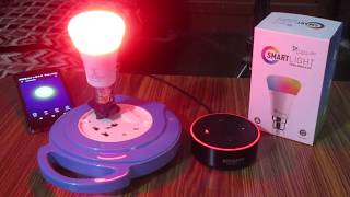 syska smart bulb alexa