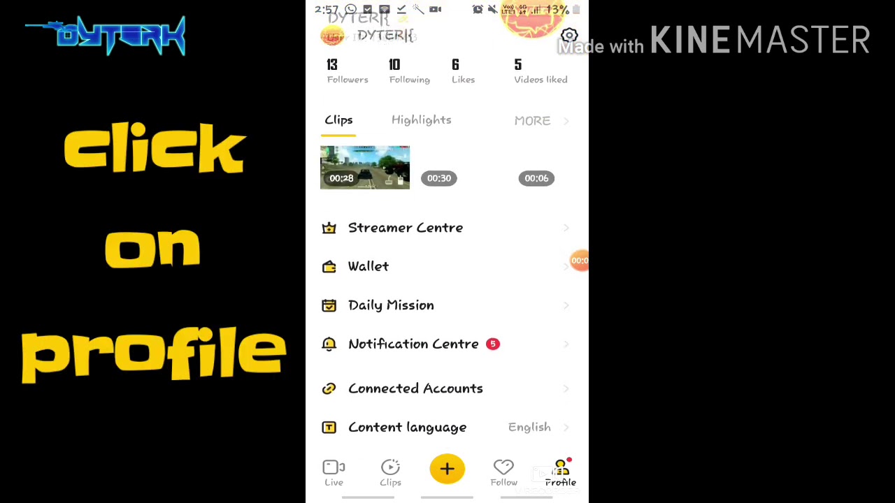How to Stream on |BOOYAH APP|BY DYTERK|