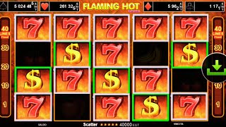 NEW BIG WIN Slot on EGT Flaming Hot Extreme – 5 Scatter! 🔥 screenshot 2