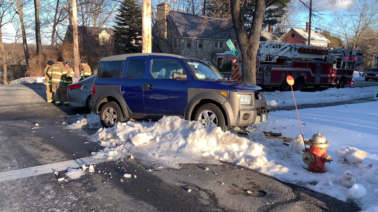 2Vehicle Crash Reported In Concord's West End YouTube