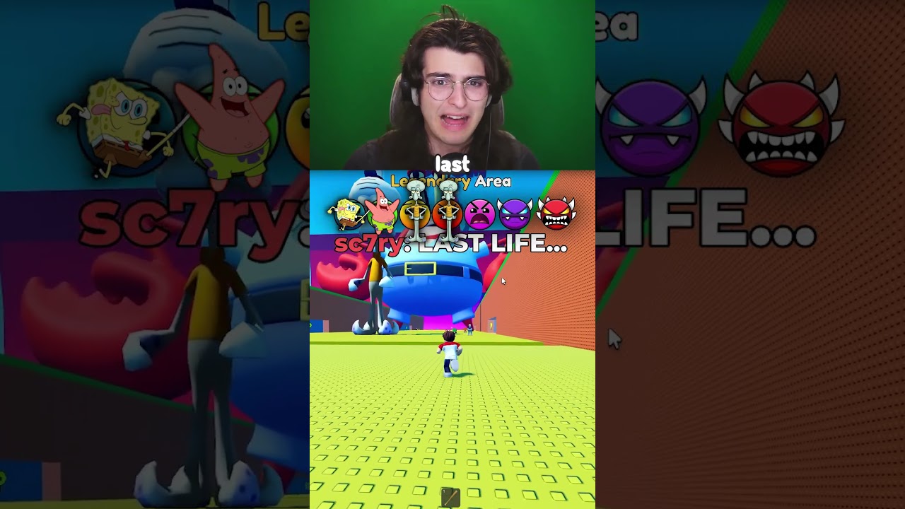 Spongebob VS Tsunami in #EscapeTsunamiForBrainrots #roblox  #stealabrainrot