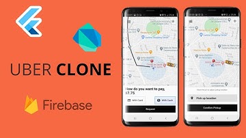Flutter Uber-kloon met backend en chauffeursapp | Flutter Taxi-app