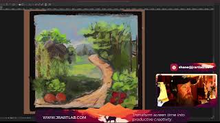 SketchClub JR ART LAB -: Vegetable Garden (Clip Studio)