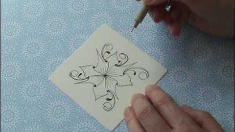 Zentangle - Elisabet Hillerud (CZT) - Zengoala - Stella