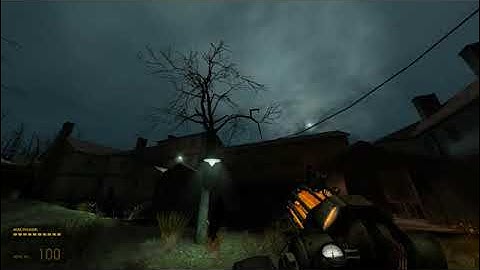 Half Life 2 [ build 2707 ] - eerie d1_town01 glitch