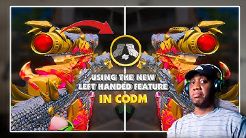 USING THE NEW LEFT HAND FEATURE IN CODM🤫