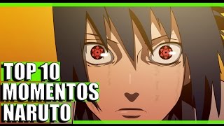 LOS 10 MEJORES MOMENTOS DE TODO NARUTO | Top 10 Tributo