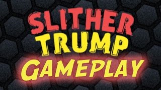 Slither Trump [Free Android App] Gameplay screenshot 1