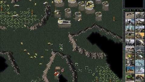 vid#67 C&C95 Tiberian Dawn CnCnet Multiplayer MattAttack vs. Groefaz (map testing)