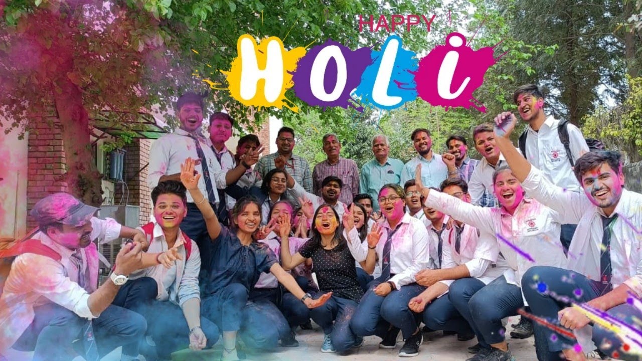 mahaveer ayurvedic medical College meerut Holi full enjoy letest Holi vlog trending