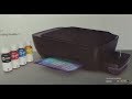 HP 410 ink tank wireless color printer unboxing, installation, ink filling and Test print