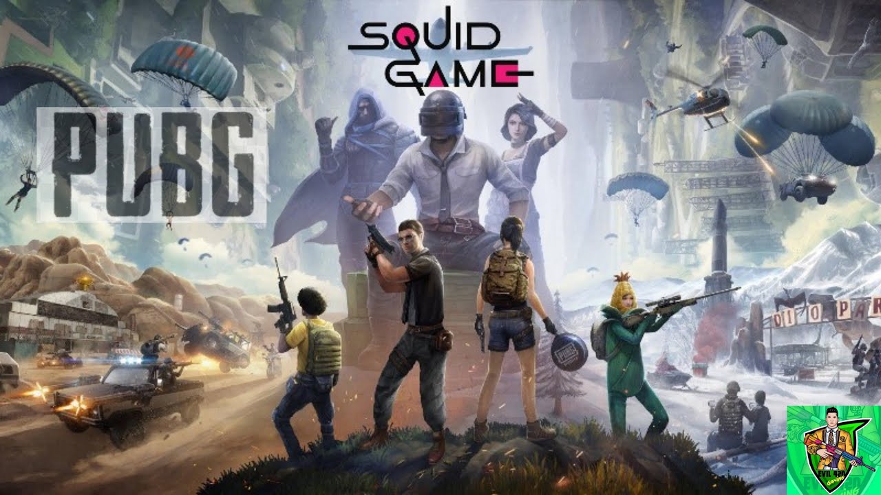 Play Squid Game with Friends in PUBG Mobile|Evil 420|