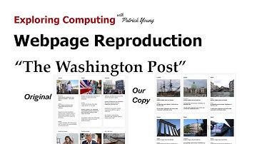 Stanford CS105: Intro to Computers | 2021 | Lecture 13.2 Webpage Reproduction: Washington Post