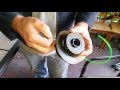 How to re-string a Stihl line trimmer (a.k.a grass trimmer or weed eater)