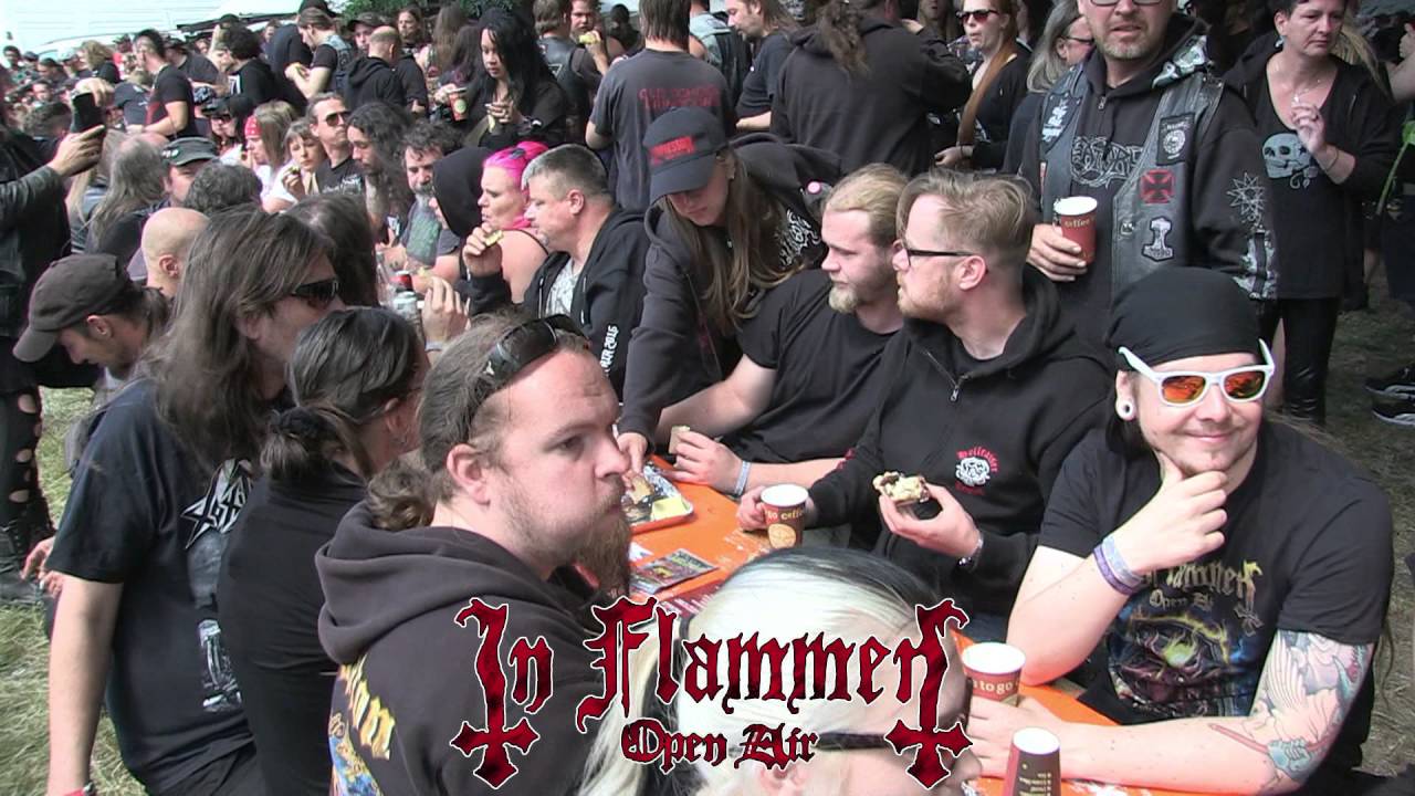 IN FLAMMEN Open Air 2016 - hellish review (Official)