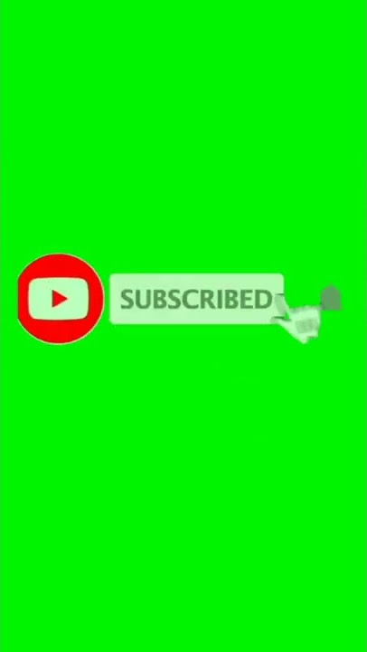 Download Animasi Subscribe dan Lonceng Gratis | Green Screen Subscribe