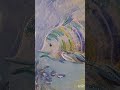 Детская картина акрилом, выполнена мастихином. Подводный Мир! 🐠🐟🎣