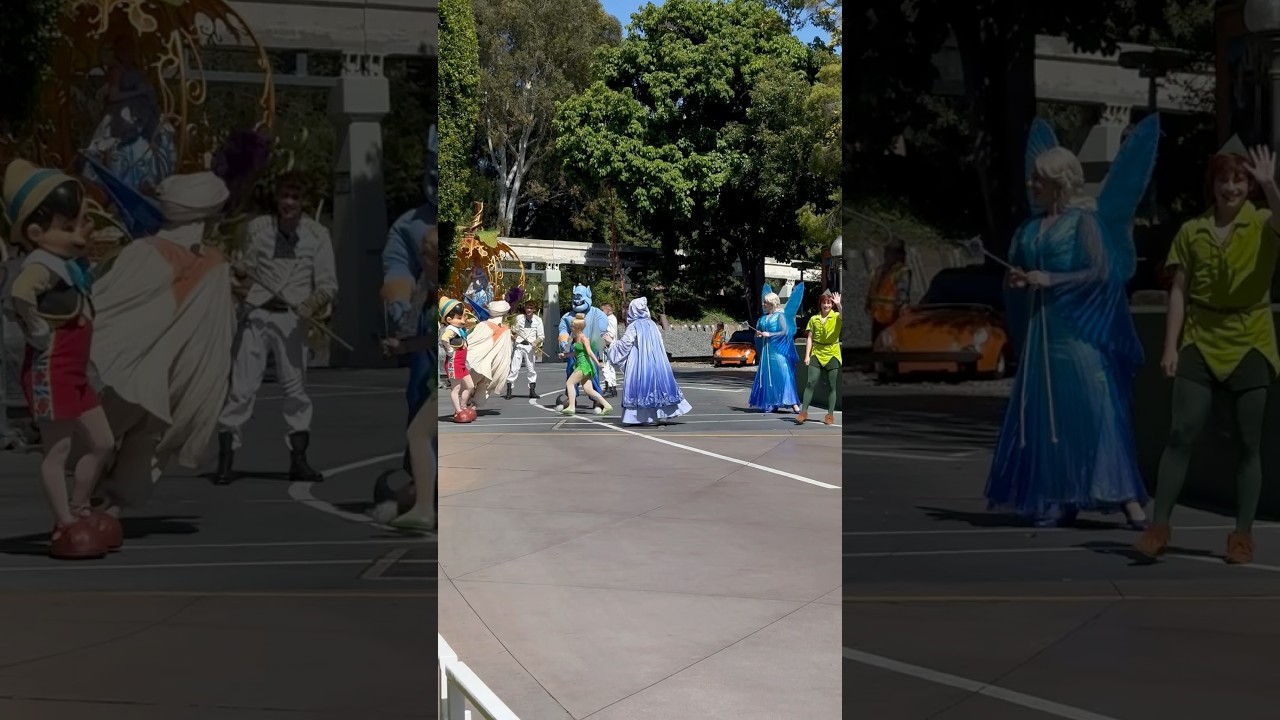 Tinkerbell Chasing #tinkerbell chasing #aladdin as everyone else waits for their cue # ...