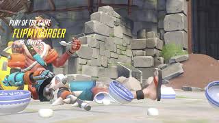 Overwatch: Quad Tire Speedrun | Junkrat | Eichenwalde