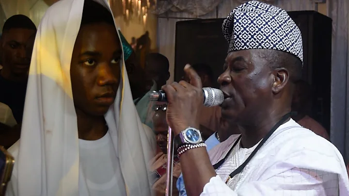 Finally K1 De Ultimate Acknowledges Actress Bisola Badmus’s Son on Stage at Bisirmi House warming 