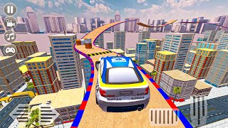 Rooftop Car Parking Simulator - Crazy GT Car Impossible Tracks 3D - Gameplay Android screenshot 1