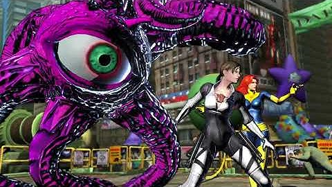 ULTIMATE MARVEL VS. CAPCOM 3 Phoenix, Shuma Gorath, and Jill Arcade Mode