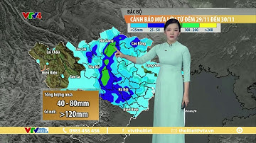 Bản tin thời tiết du lịch 3 ngày tới từ ngày 30/11 đến ngày 02/12/2022 | VTVWDB