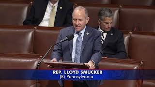 Rep. Smucker Supports President Trump's Rescissions Package