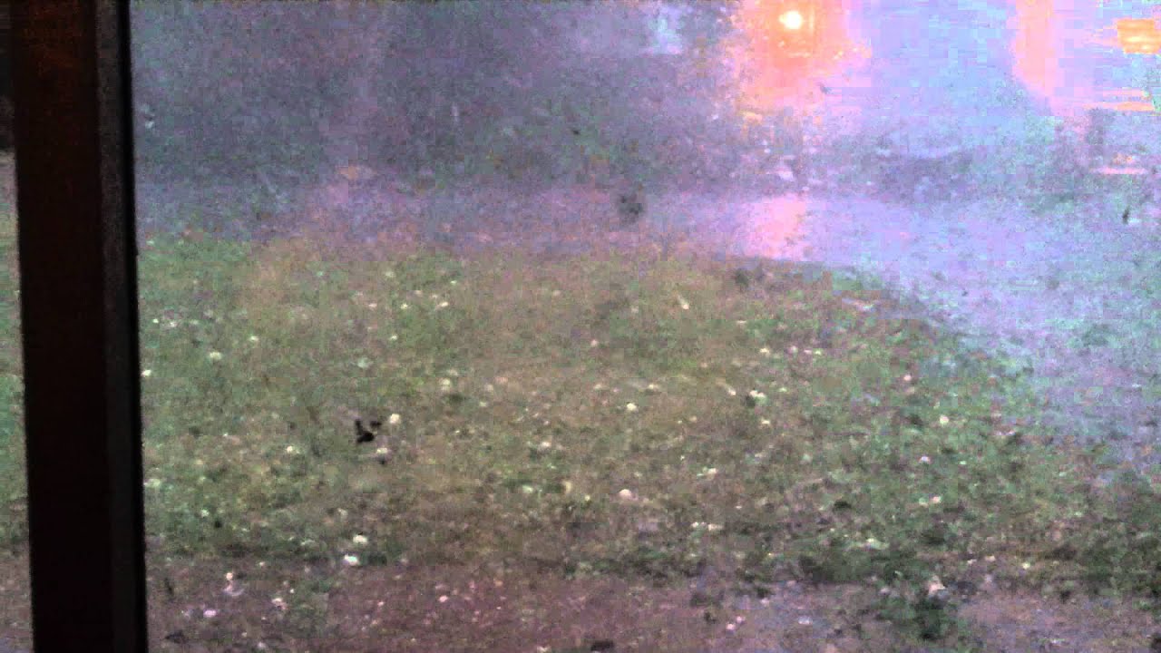 May 29, 2012 hailstorm in Oklahoma City - YouTube