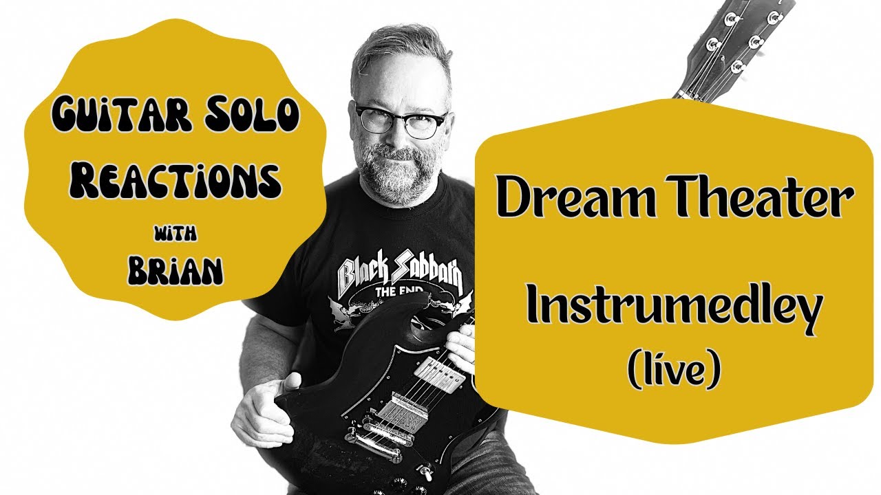 GUITAR SOLO REACTIONS ~ DREAM THEATER ~ Instrumedley  (live) 