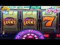 Big win on one of the oldest slot machines in las vegas finally got two triple luckys to land