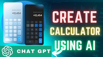 Build a Calculator App in 2 Minute using ChatGPT AI Tool 😲