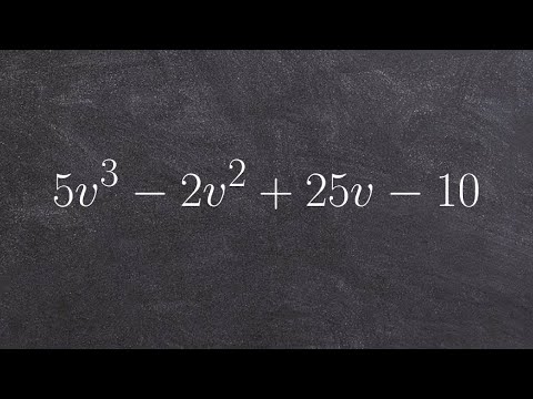 How to Factor by grouping - Factor by grouping - Factoring a polynomial