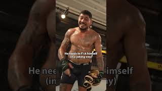 UFC fighter Sean Strickland shares his thoughts on sparring Alex Pereira lol #shorts #ufc