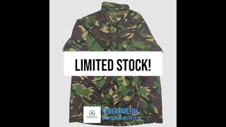 british military woodland dpm combat jacket lightweight surplus size xl 180 112 v2