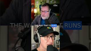 A steamroller in a hallway - why the suit sells it. Out everywhere. "I Am Mother"