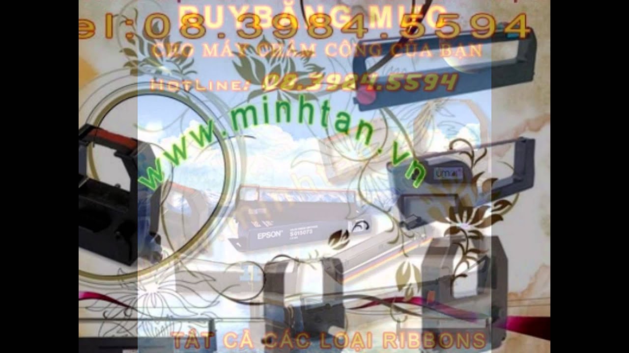 Ruy băng máy chấm công Amano Kp970 giá rẻ